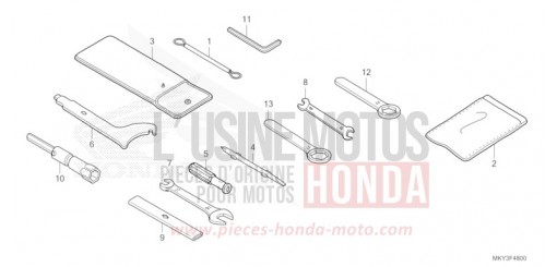 OUTIL CBR650RAN de 2022